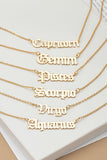 "What's your sign" Necklace