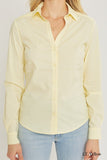 Nora Button Up in Light Yellow